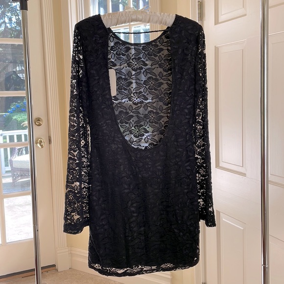 Millau Dresses | Brand New. Gorgeous Open Back, Lace, Millau Dress. Womens Size Medium. | Color: Black | Size: M | Shannonlewis730's Closet Millau Dresses | Brand New. Gorgeous Open Back, Lace, Millau Dress. Womens Size Medium. | Color: Black | Size: M | Shannonlewis730's Closet